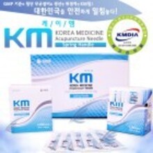 [KMS] KM침 스프링타입 일회용 멸균침 1000pcs (100쌈)청훈메디
